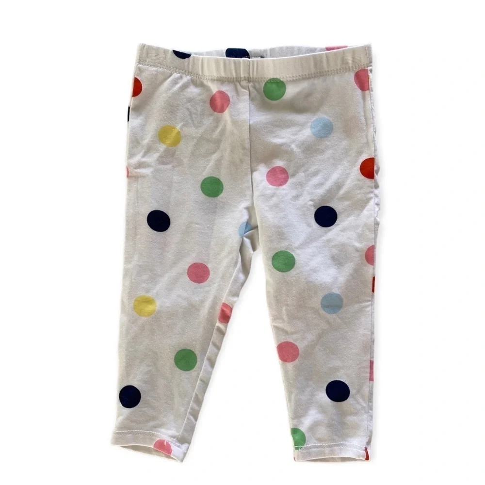 Splendid Infant Girls Outfit  Pink Top Polka Dot Legging 3-6 Months NWT